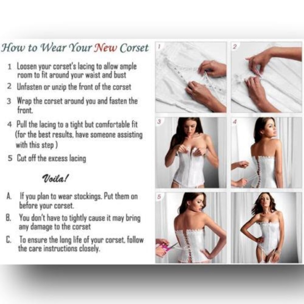 How to Wear Your New Corset